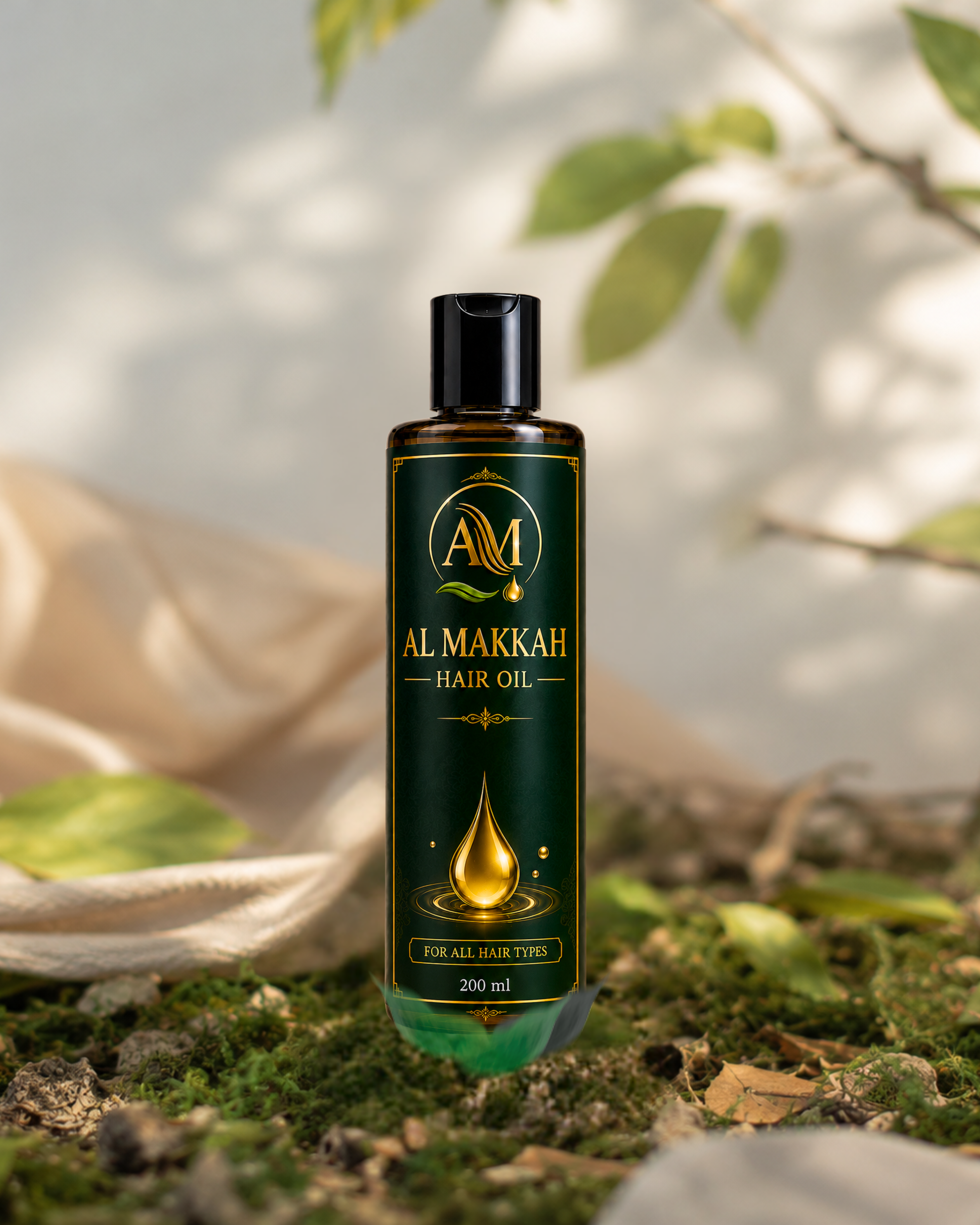 Al Makkah Hair Oil – Nourishing Hair Care Oil for Men & Women | 200ml