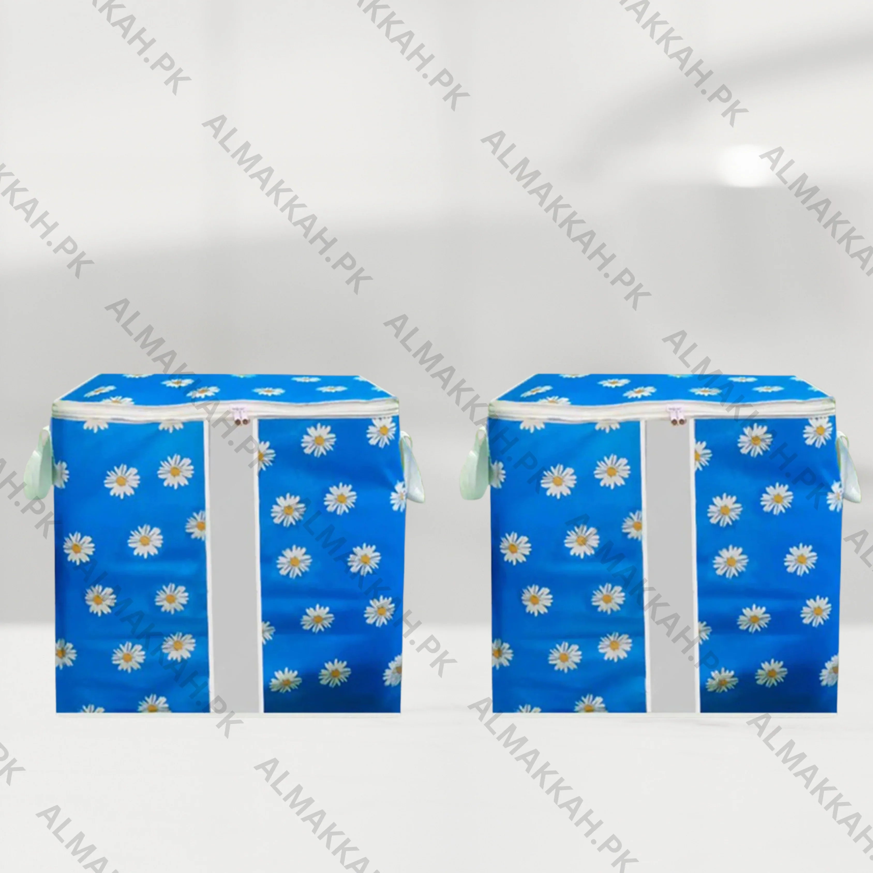 Multi-Purpose Printed Storage Bag - Blue