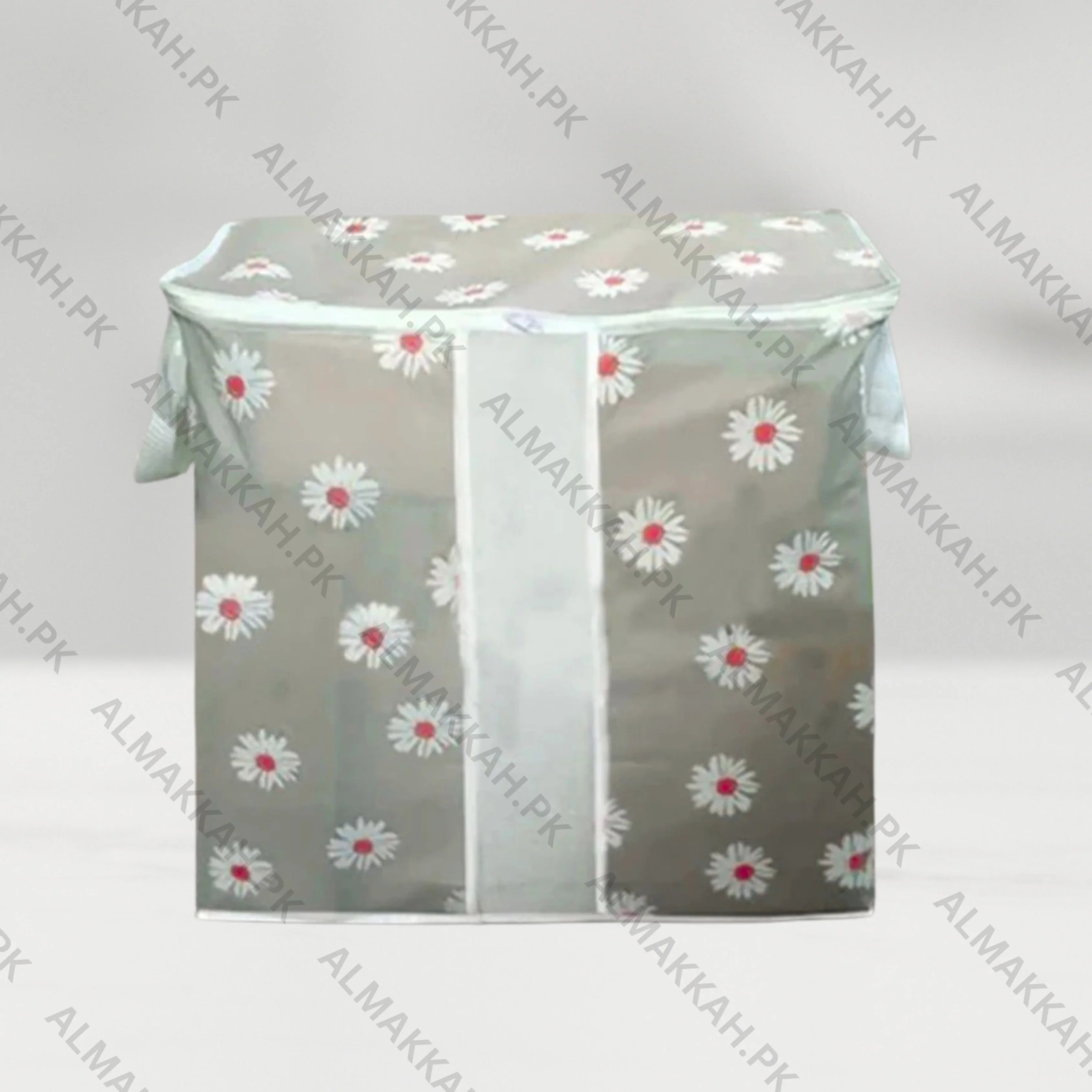 Multi-Purpose Printed Storage Bag - Grey