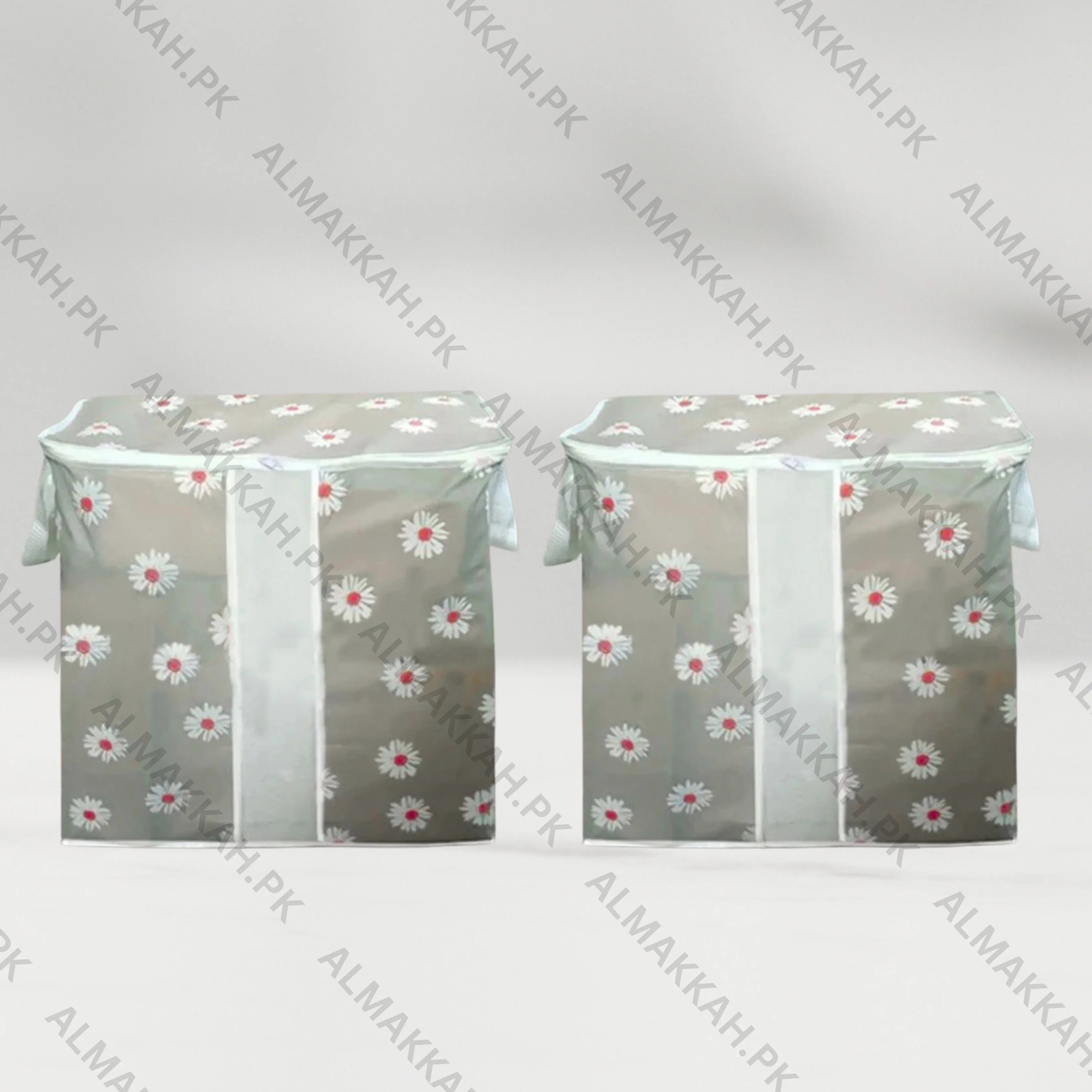 Multi-Purpose Printed Storage Bag - Grey