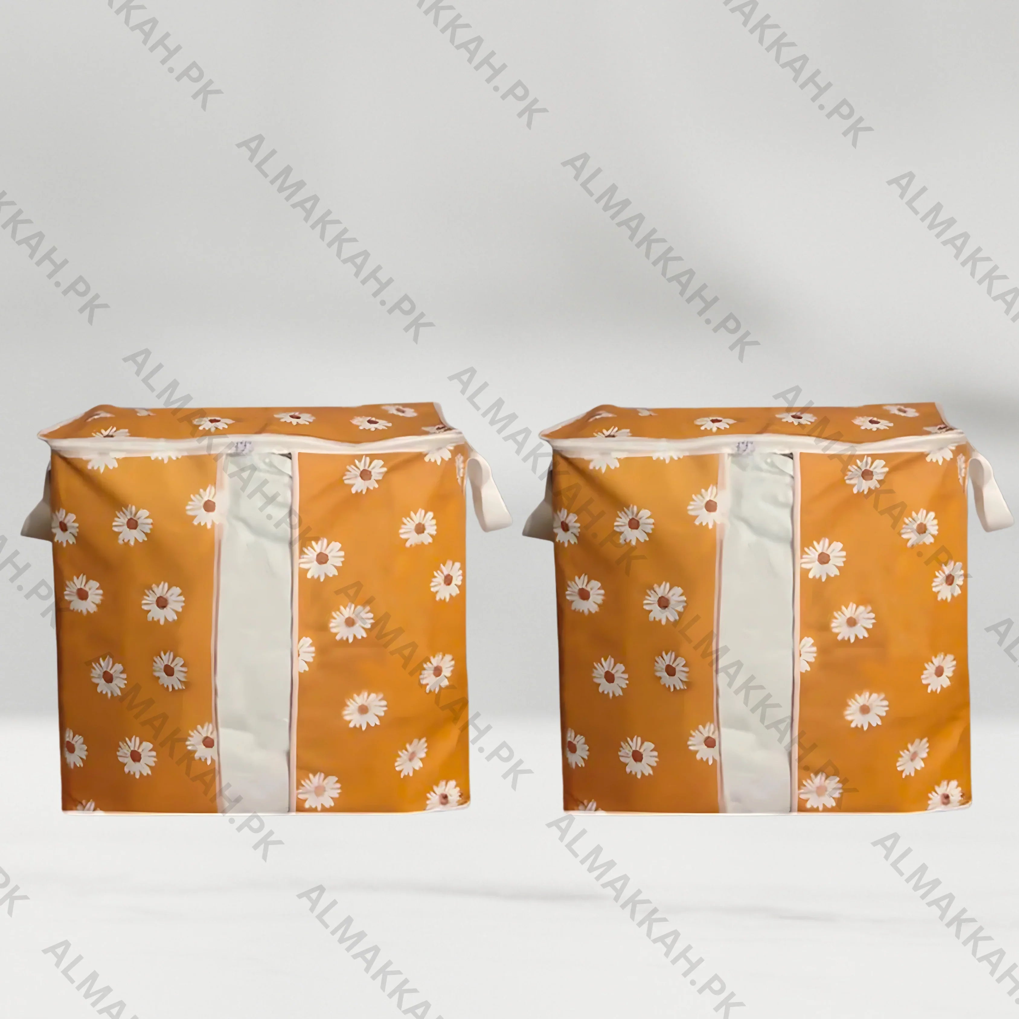 Multi-Purpose Printed Storage Bag - Orange
