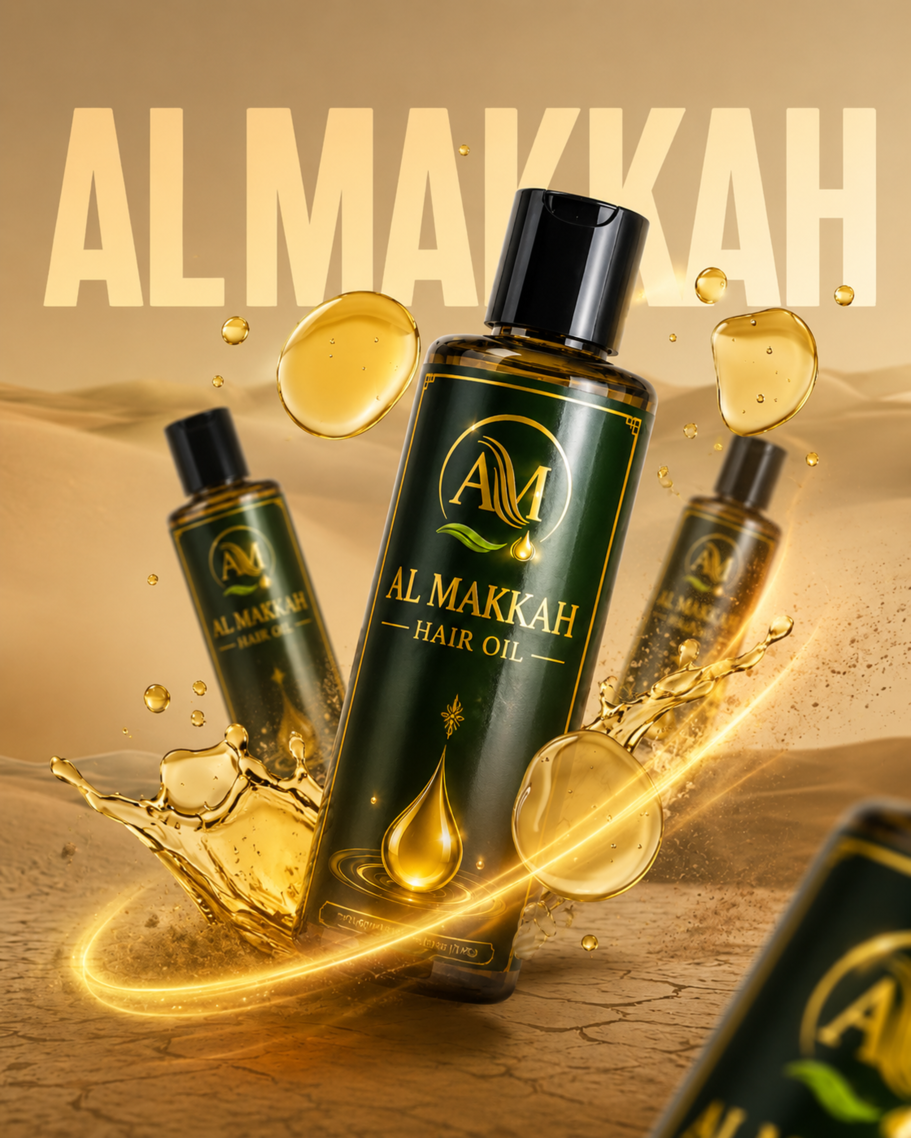 Al Makkah Hair Oil – Nourishing Hair Care Oil for Men & Women | 200ml