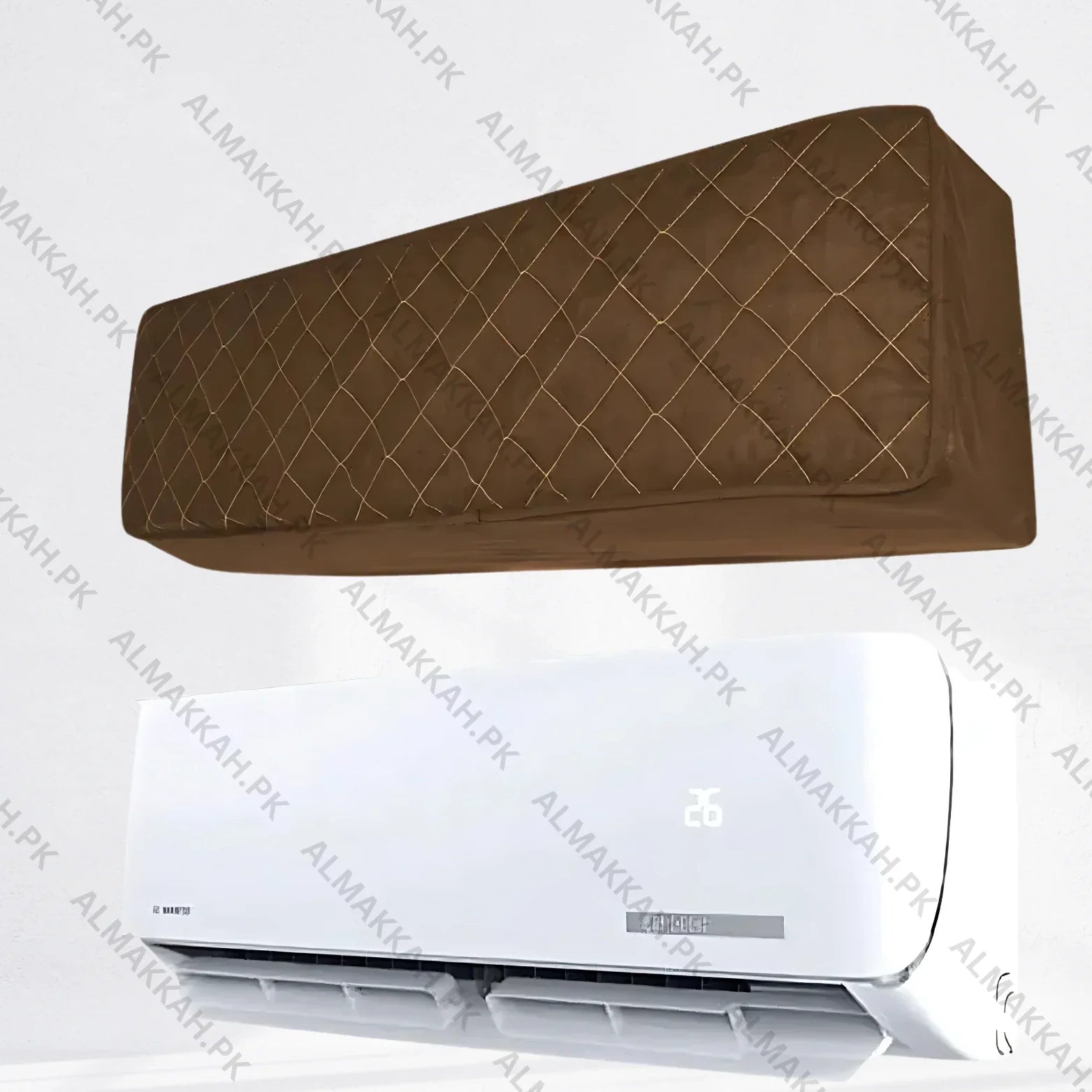 Quilted AC Cover – Brown