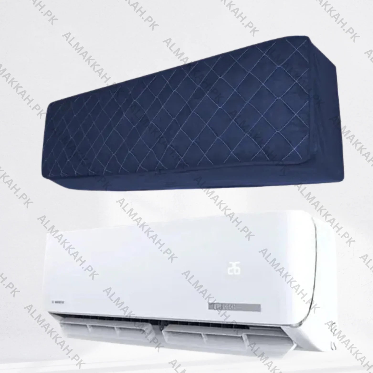 Quilted AC Cover – Blue