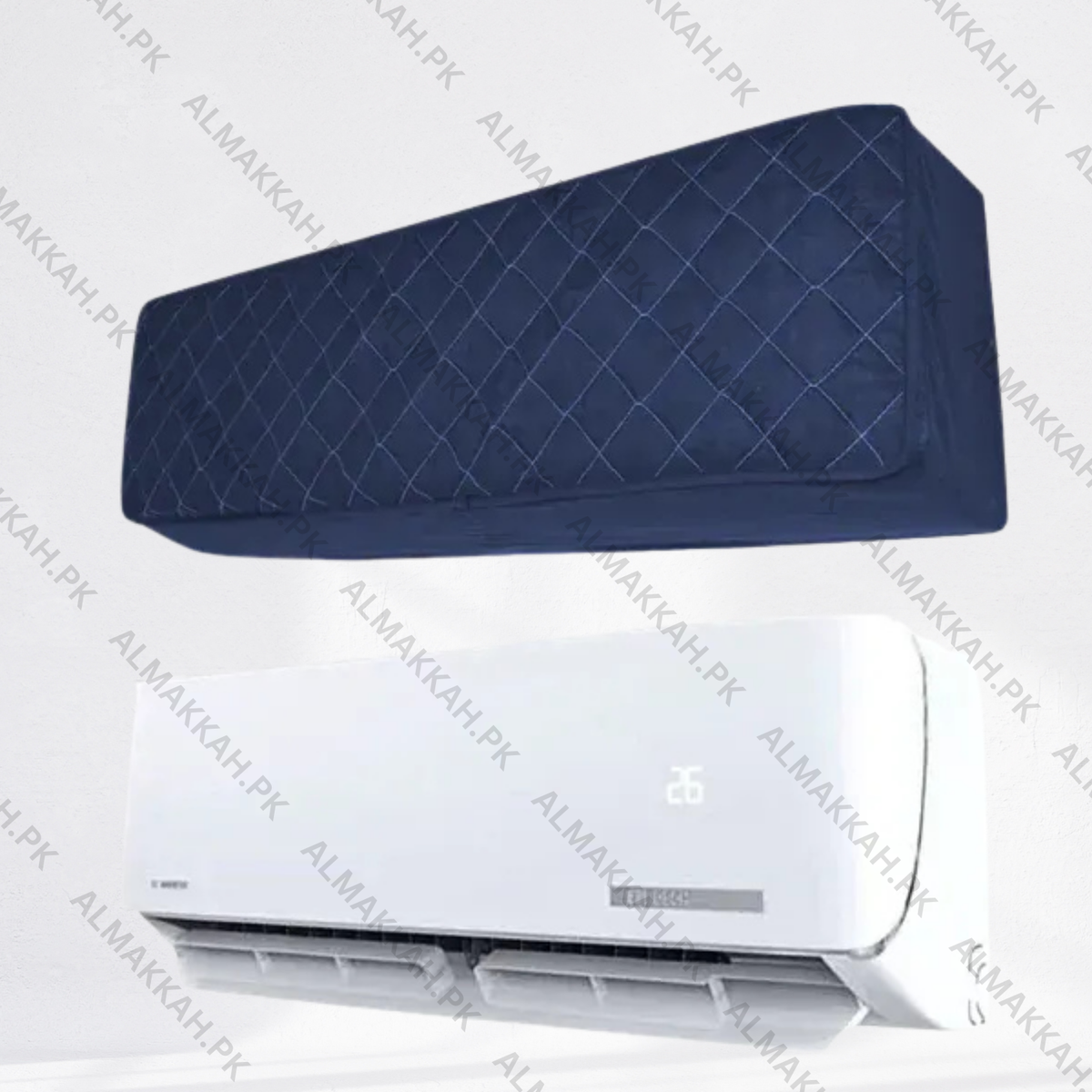 Quilted AC Cover – Indoor Split & Outdoor Unit | Blue