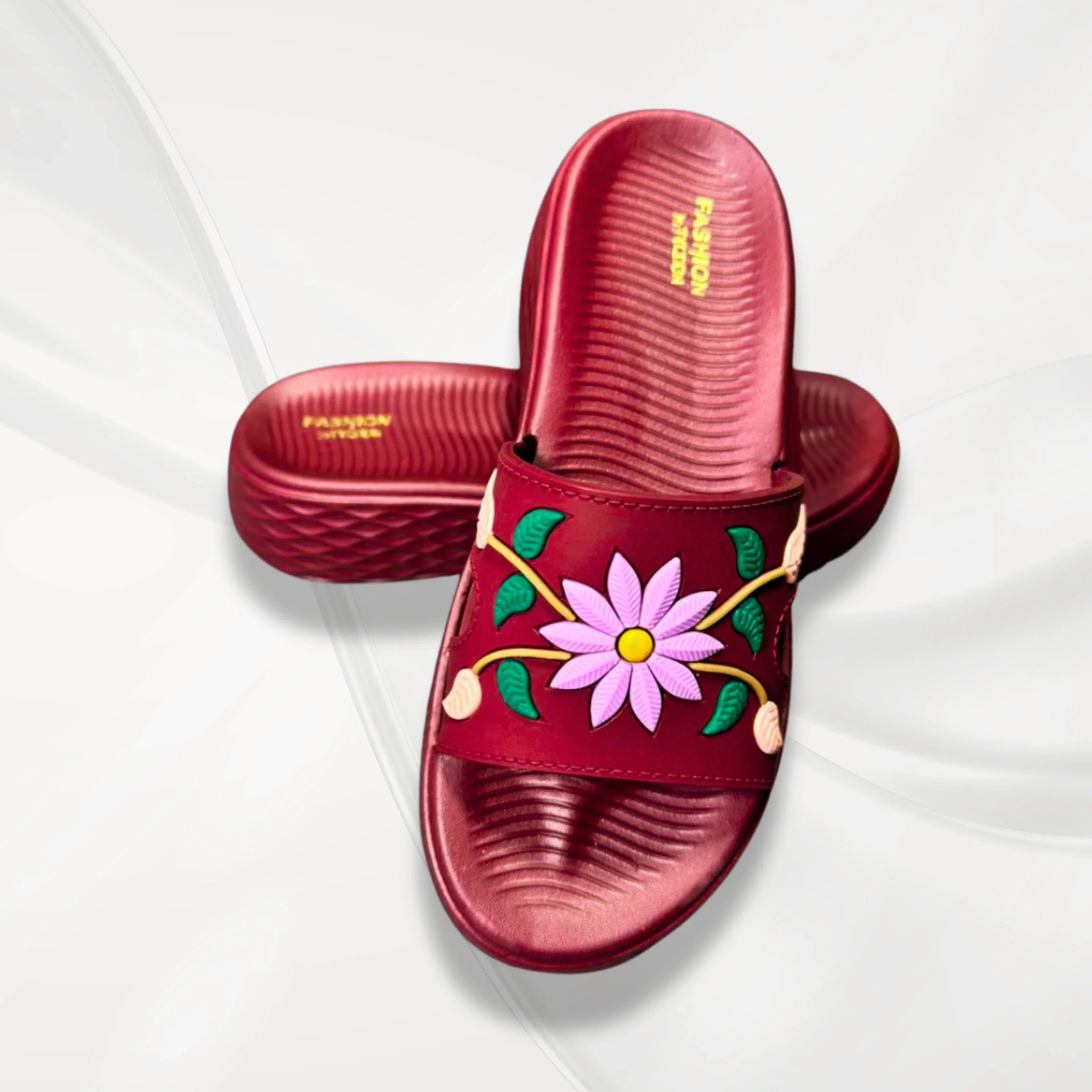 Women’s Comfortable Flat Sole Slippers